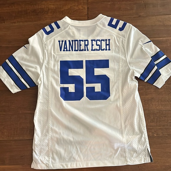 Dallas Cowboys White Nike Leighton Vander Esch Jersey - Picture 1 of 2